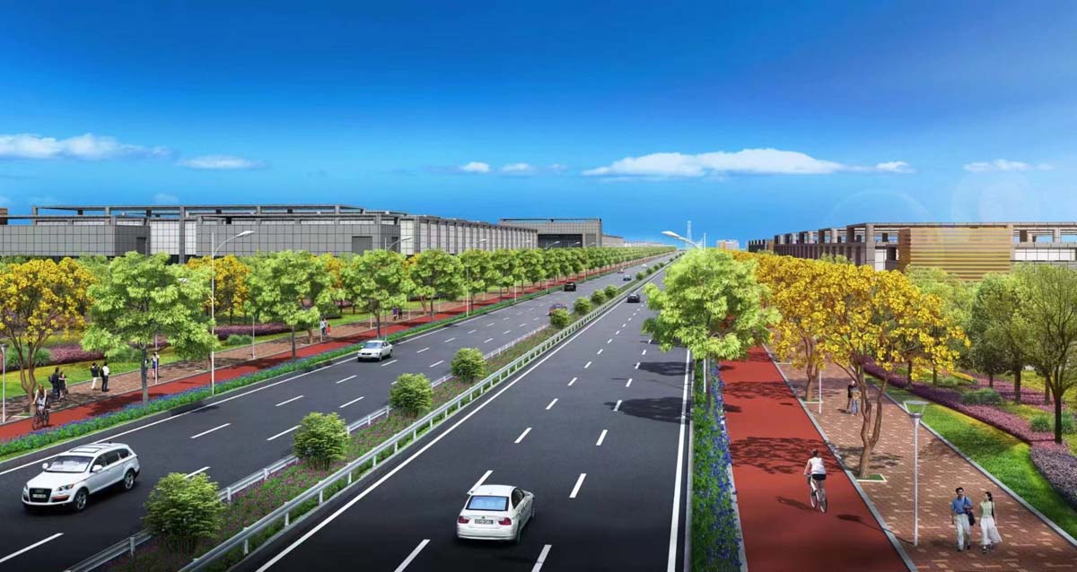 開(kāi)平市縣道紅龍線金章大道段工程